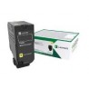 Cartouche de toner Return Program Jaune LEXMARK pour CS/CX 727, CS728  (10K) 