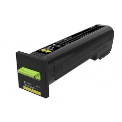 Cartouche de toner Return Program Jaune LEXMARK pour CX825de, CX860de...