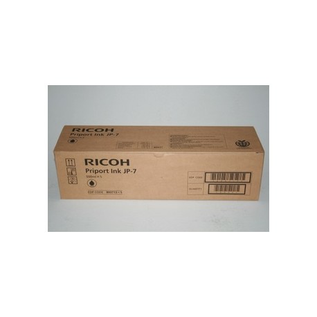 Pack 5 encres Noir Ricoh JP 7 pour Priport JP750...