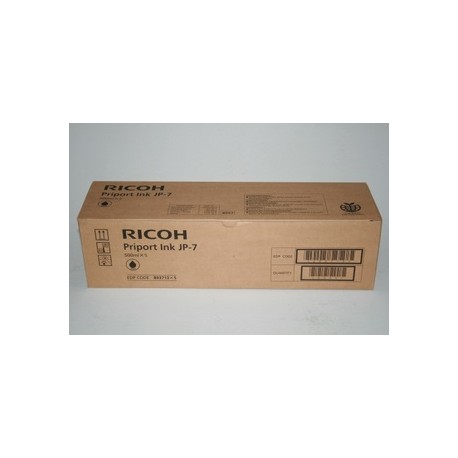 Pack 5 encres Noir Ricoh JP 7 pour Priport JP750...