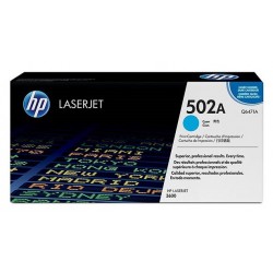 Toner cyan HP pour Color Laserjet 3600 (502A)