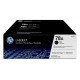 Pack de 2 Toners noirs HP pour laserjet Pro P1560 / P1600 / M1536dnf MFP (78A)
