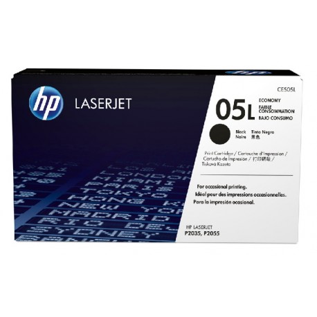 Toner noir basse capacité HP pour laserjet P2035 /  P2055 (505A)