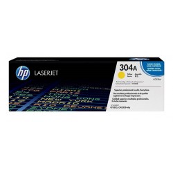 Toner jaune HP pour laserjet CP2020/CP2025/CM2320MPF (304A)