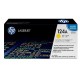 Toner HP jaune pour Color LaserJet 2600n (124A)