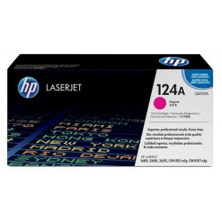 Toner HP magenta pour Color LaserJet 2600n (124A)