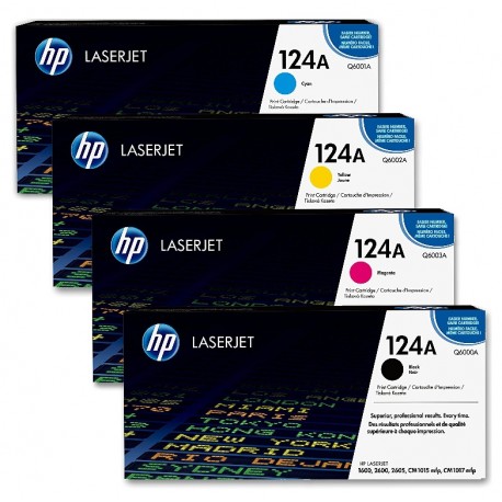 Pack de 4 Toner HP pour Color LaserJet 2600n