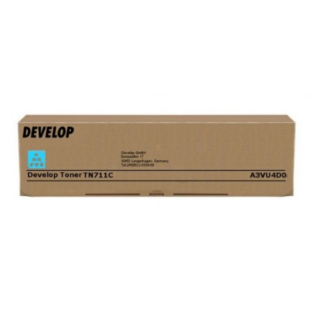 Toner Cyan Develop pour ineo +654, +754, ...(TN-711C)