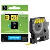 Ruban Dymo D1 (43618) - Noir sur jaune - 6mm x 7m Noir DYMO pour LabelManager