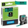 Ruban Dymo D1 (45019) 12mm x 7m Noir sur vert pour LabelManager ...
