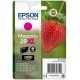 Cartouche Magenta Epson Haute Capacité pour Expression Home XP-235 / XP332 / XP-432 ... (n°29XL - fraise) (C13T29934012)