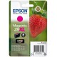 Cartouche Magenta Epson Haute Capacité pour Expression Home XP-235 / XP332 / XP-432 ... (n°29XL - fraise) (C13T29934012)