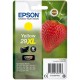 Cartouche Jaune Epson Haute Capacité pour Expression Home XP-235 / XP332 / XP-432 ... (n°29XL - fraise) (C13T29944012)
