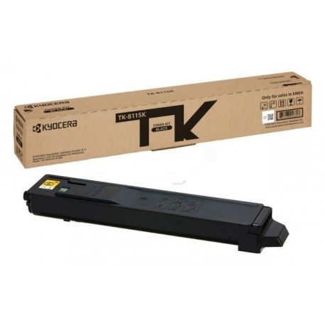 Toner noir Kyocera Mita pourEcosys M8124CIDN - M8130CIDN (TK-8115K)