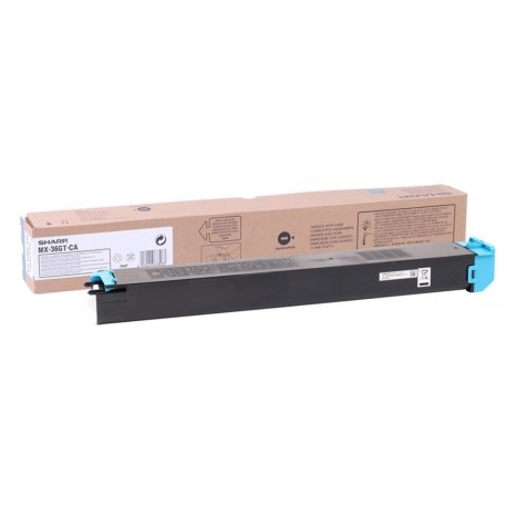 Toner cyan Sharp pour copieur MX2610 / MX3110 / MX3610