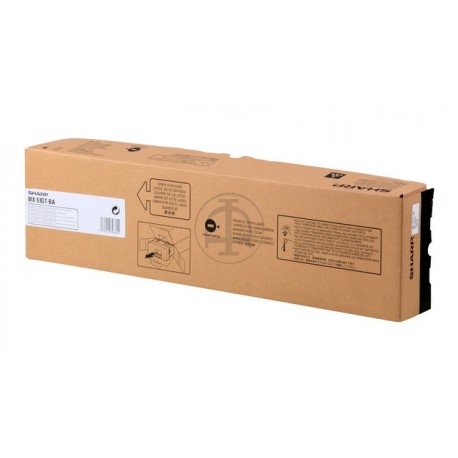 Toner noir Sharp pour copieur MX4112 / MX5112 (MX51GTBA)...