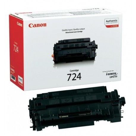 Toner noir Canon isensys LBP 6750DN   CRG-724