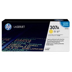 Toner jaune HP pour ColorLaserjet CP 5225 ... (307A)