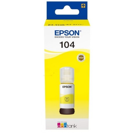 Cartouche Cyan Epson pour EcoTank ET2710... (N°104)