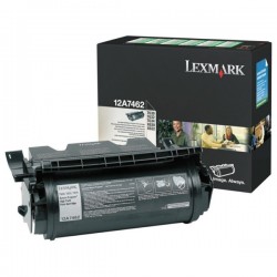 Toner Laser Lexmark 12A7462 noir Haute Capacité