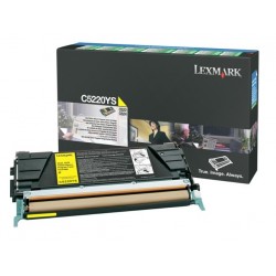 Toner Laser Lexmark LRP jaune pour C522/524/53x