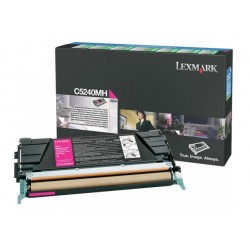 Toner longue durée Lexmark LRP Magenta pour C524