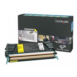 Toner longue durée Lexmark LRP Jaune pour C524