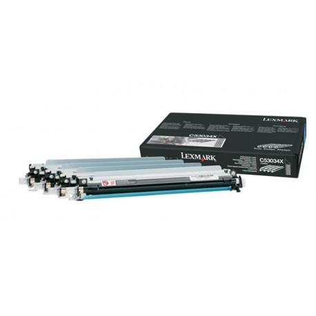 Pack de 4 photoconducteurs (C,M,J,N) Lexmark pour C524...