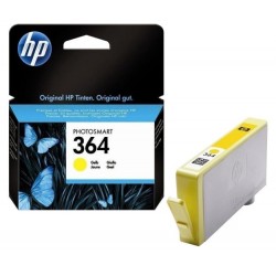 Cartouche jaune HP pour photosmart B8550 / C5380... (N°364 / N°178)