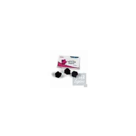 3 Batonnets d'encre solide magenta pour Xerox Phaser 8400