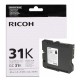 Cartouche noire Ricoh pour Aficio GXe 3300N / 3350N (GC-31BK)