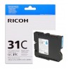 Cartouche cyan Ricoh pour Aficio GXe 3300N / 3350N (GC-31C)