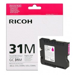 Cartouche magenta Ricoh pour Aficio GXe 3300N / 3350N (GC-31M)