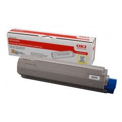 Toner jaune Oki pour C810 / C830