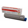 Toner jaune Oki pour C810 / C830