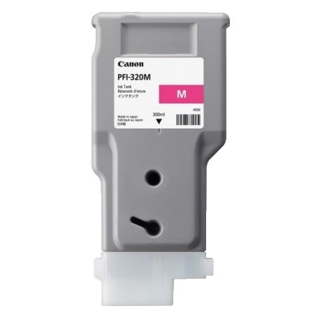 Cartouche d'encre Magenta Canon pour Image Prograf TM200 - TM300 ... (PFI320M)