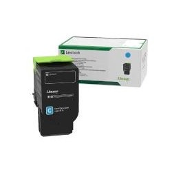 Toner cyan Lexmark pour CS421adn - CX421dn - CS521dn .... (return program)