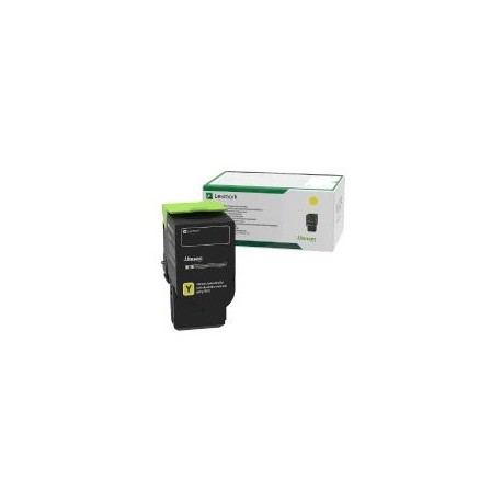 Toner jaune Lexmark pour CS421adn - CX421dn - CS521dn .... (return program)