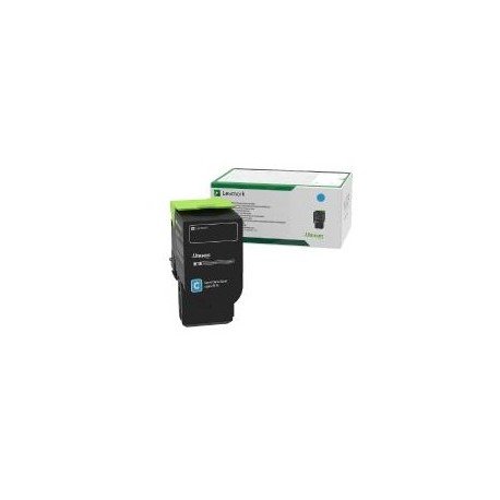 Toner cyan extra longue durée Lexmark pour CS421adn - CX421dn - CS521dn .... (return program)