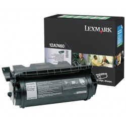 Toner Laser Lexmark 12A7460 noir