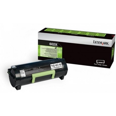 Toner noir Lexmark pour MX510/ MX511/ MX611... (602X) très haute capacité