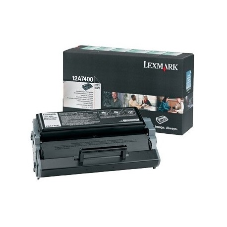 Toner Noir Lexmark Basse Capacité (12A7400)