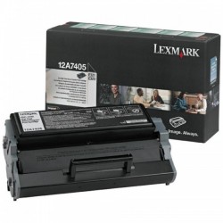 Toner Noir Lexmark Haute Capacité (12A7405)