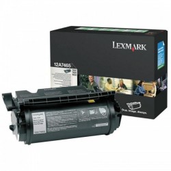 Toner Laser Lexmark 12A7465 noir Ultra Haute Capacité