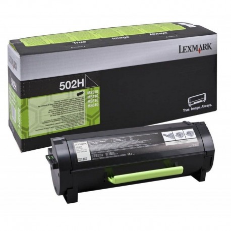 Toner haute capacité Lexmark pour MS610 / MS510 / MS410 / MS310 (502H) (Alt : 50F0HA0 - 51F0HA0)