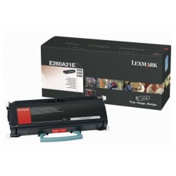 Toner noir Lexmark pour E260 / E360 / E460 (E260A21E)
