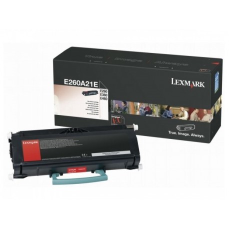 Toner noir Lexmark pour E260 / E360 / E460 (E260A21E)