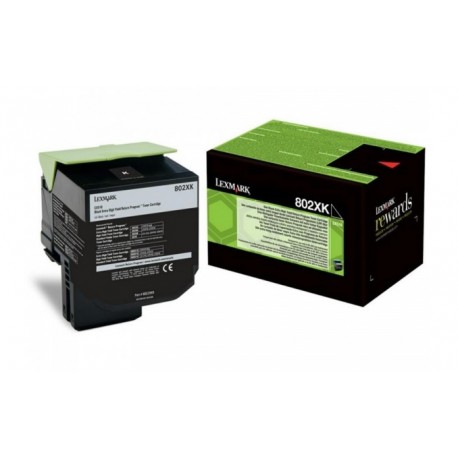 Toner Lexmark noir pour CX510...  (802XK)