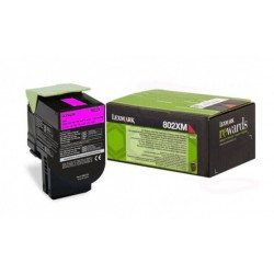 Toner Lexmark Magenta pour CX510...  (802XM)