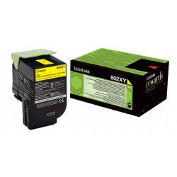 Toner Lexmark Jaune pour CX510...  (802XY)